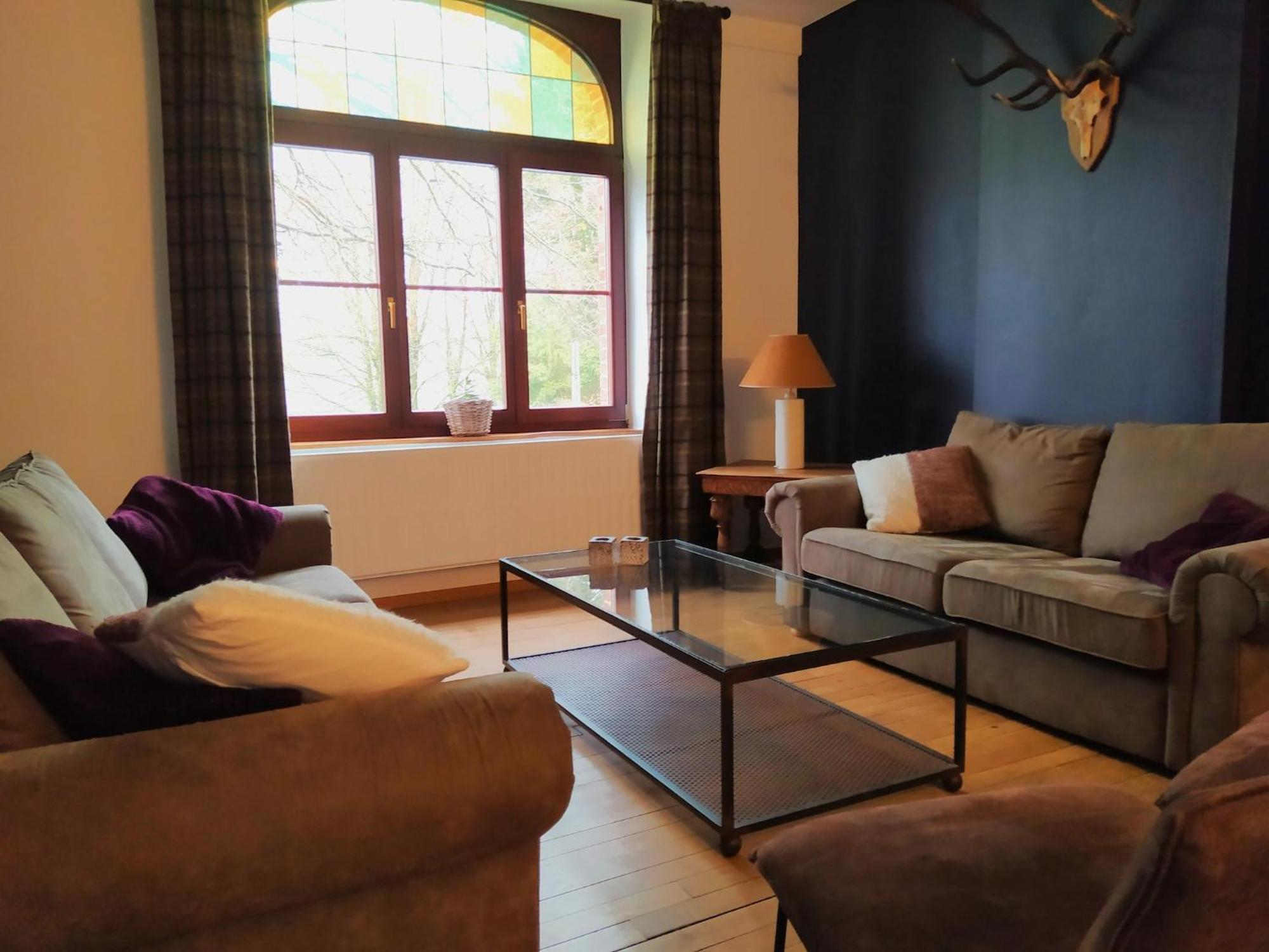 Вилла A Beautifully Renovated Mansion In The Ardennes Вьельсальм Экстерьер фото